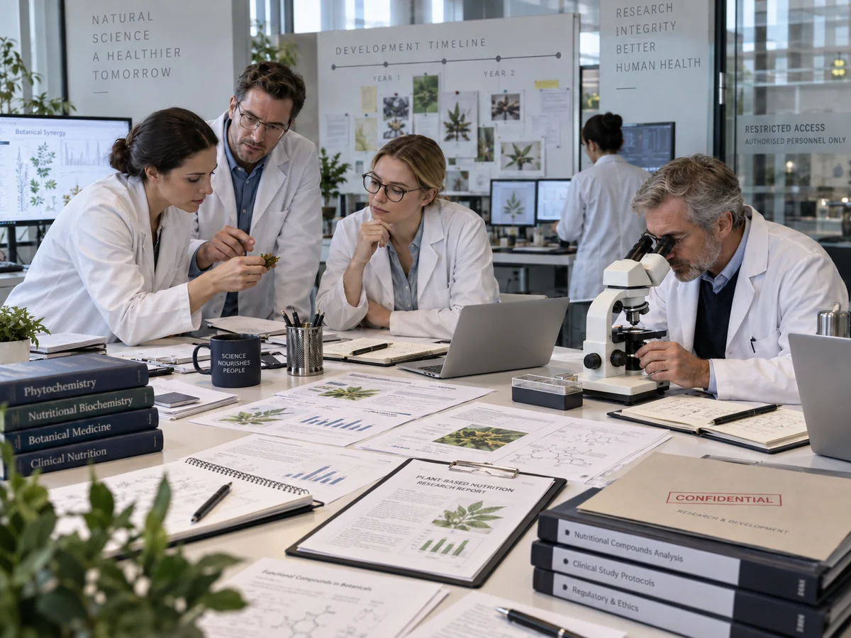 The formulation team during the second year of development